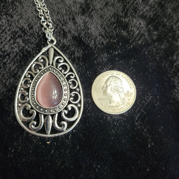 ❤Long necklace with earrings❤ - Picture 4 of 5